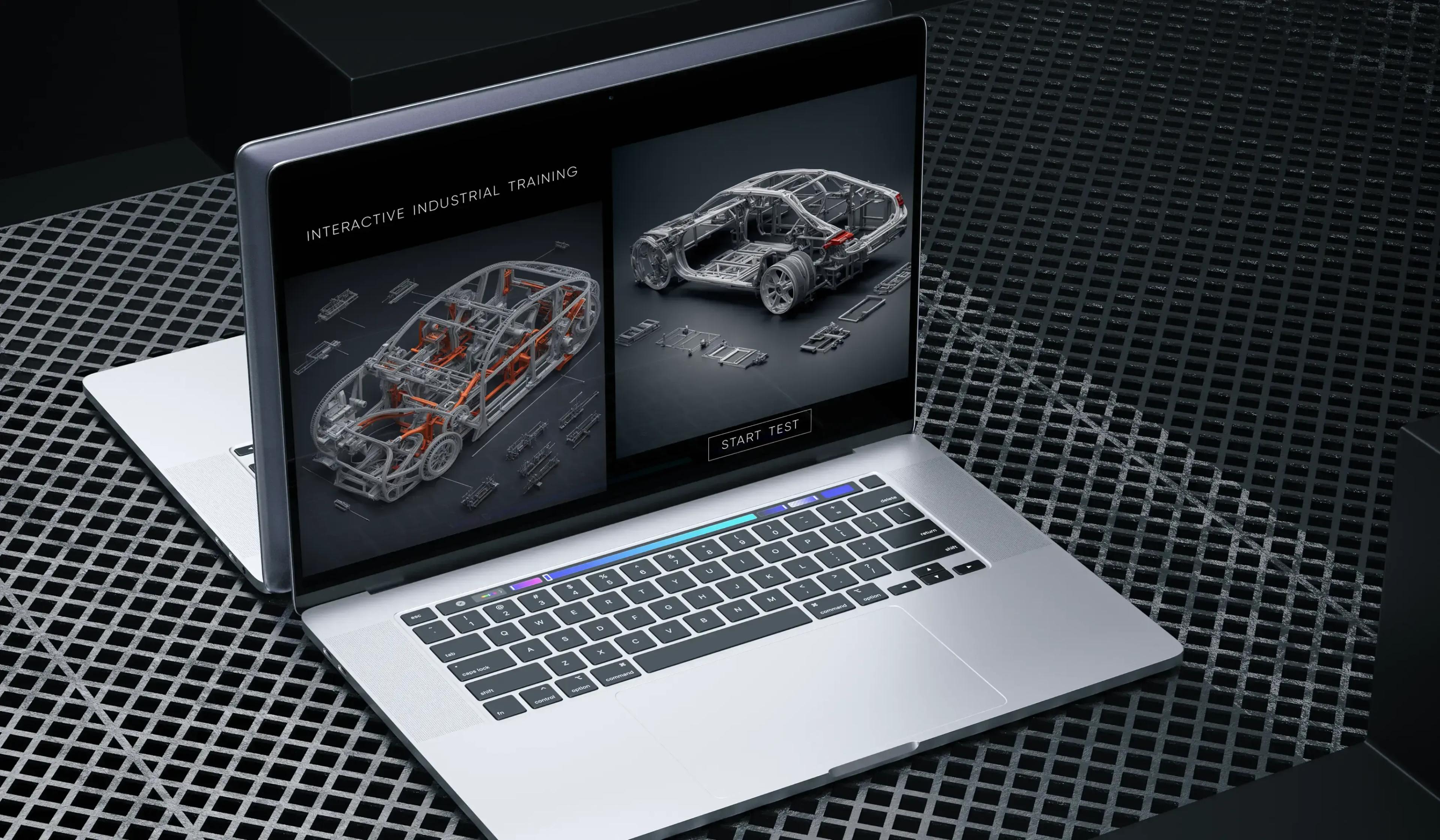Training app for heavy industry workers Training app for heavy industry workers